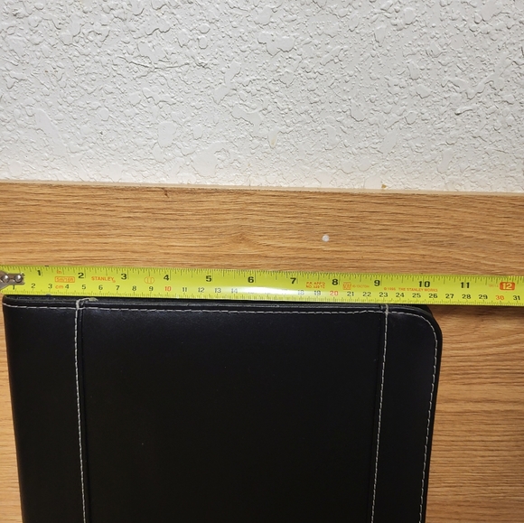 Leather Black Padfolio City National Bank - Picture 7 of 7